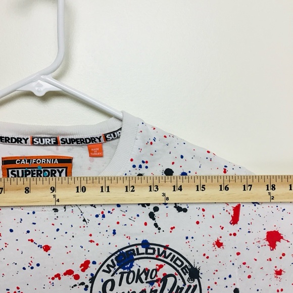 Superdry Surf Team mens long sleeve tee medium - Picture 11 of 12